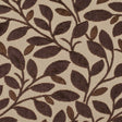 Beige/Mocha Floral Chenille
