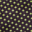 Mulberry/Citron Polka Dots Chenille