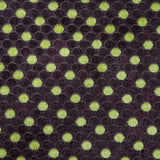Mulberry/Citron Polka Dots Chenille