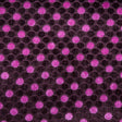 Chocolate/Liz Berry Polka Dots Chenille
