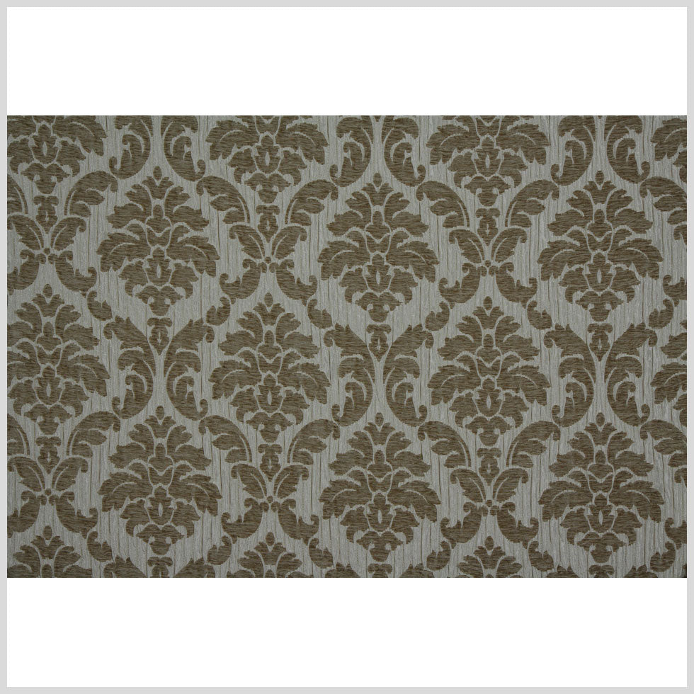 Cashmere/Beige Damask Chenille