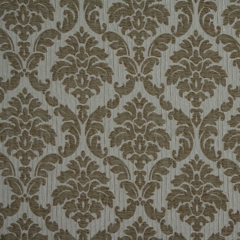 Cashmere/Beige Damask Chenille