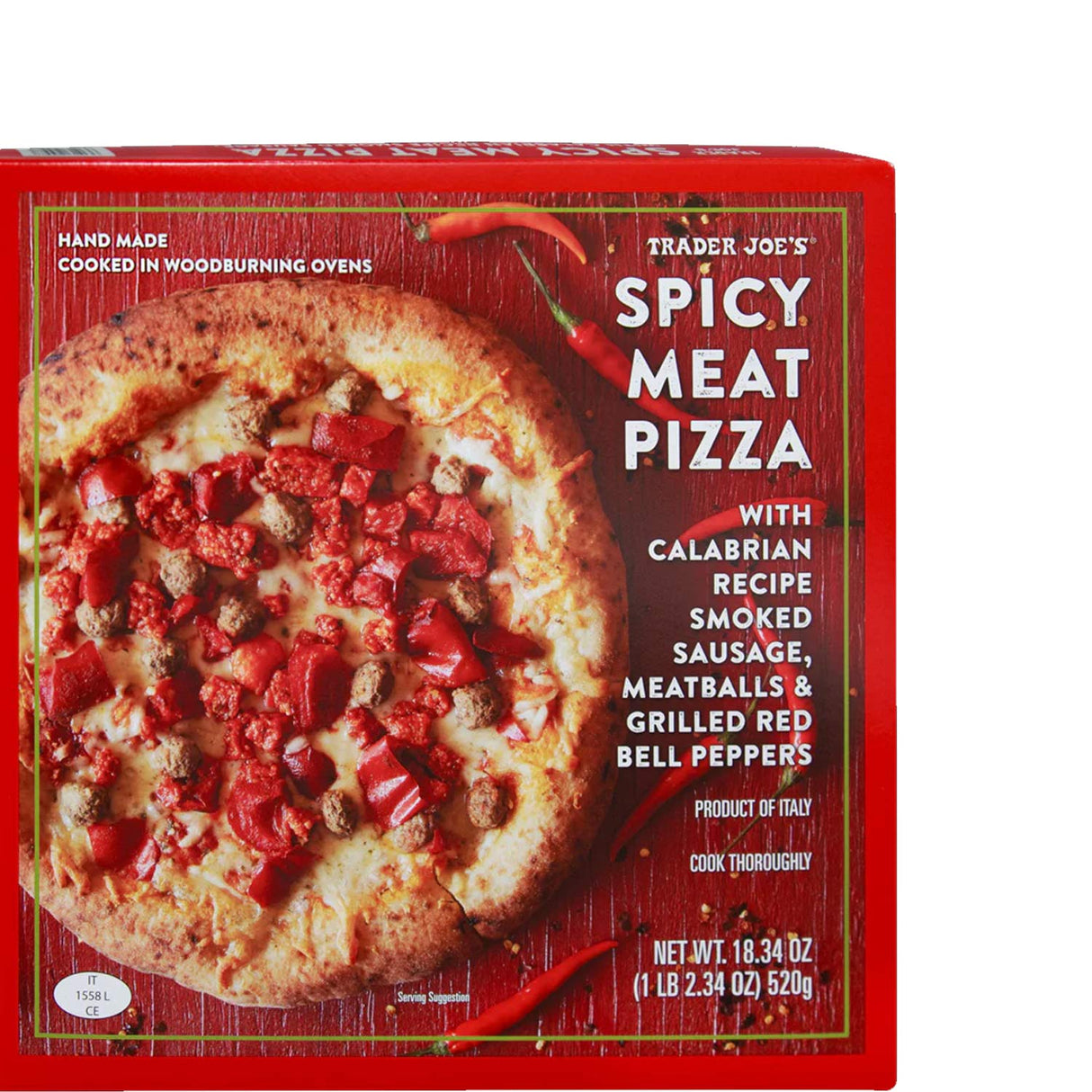 Spicy Meat Pizza 18.34 oz Bold & Flavorful