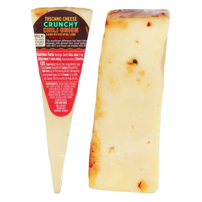 Toscano Cheese Crunchy Chili Onion Limited-Edition Artisan Cheese