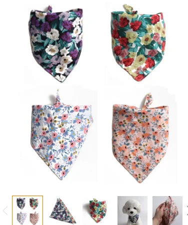 Teramila 8PCS Pack Square Multicolor Printed Cotton Fabric For Sewing Quilt Cloth Needlework Plaid Handicraft Material Patchwork