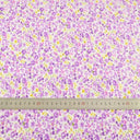 100% Cotton Fabric Pink Purple Pattern Floral Plain Printed Patchwork Cloth DIY Handmade Sewing fabrics in The Meter Needlework