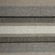 Textured Chenille Upholstery Fabric by the Yard - Oggay Stripe Organic Look, 55" Wide