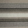 Textured Chenille Upholstery Fabric by the Yard - Oggay Stripe Organic Look, 55" Wide