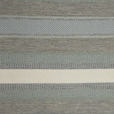 Textured Chenille Upholstery Fabric by the Yard - Oggay Stripe Organic Look, 55" Wide