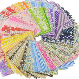 Plain Print Cotton Fabric Stash Charm Packs No Repeat Design Tissu Cloth 30pcs/lot 10cmx10cm for Patchwork DIY Quilting Tilda