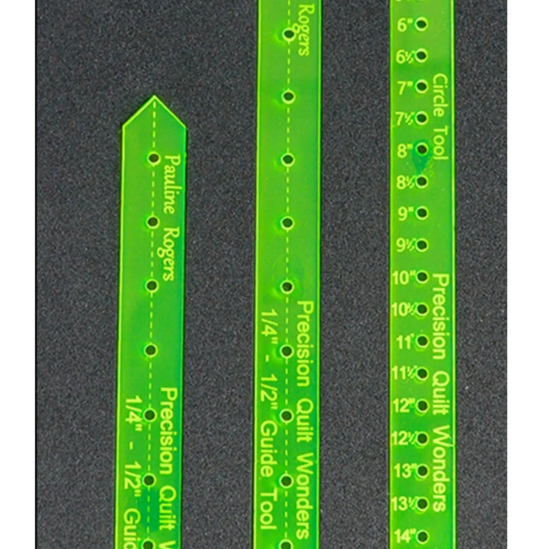 Quilting Ruler Circle Tool Set