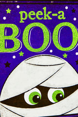 10" Glitter Peek-A Boo Mummy Sign