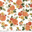 Cotton Wideback Fabric Happy Fall Days Floral Cloud 107/108"