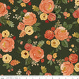 Cotton Wideback Fabric Happy Fall Days Floral Forest 107/108"
