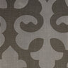 Linen Blend Flock Print Burlap Upholstery Fabric