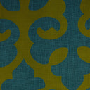 Linen Blend Flock Print Burlap Upholstery Fabric