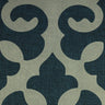 Linen Blend Flock Print Burlap Upholstery Fabric