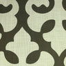 Linen Blend Flock Print Burlap Upholstery Fabric