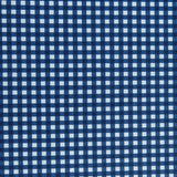 Swim Knit Poly Spandex Gingham Blue