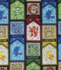 Quilting Cotton Harry Potter Stained Glass Houses