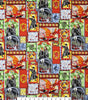 Quilting Cotton Harry Potter Stained Glass Windows