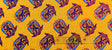 Knit Fabric Harry Potter Gryffindor Toss 58" Wide