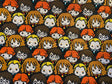 Quilting Cotton Harry Potter Kawaii Characters