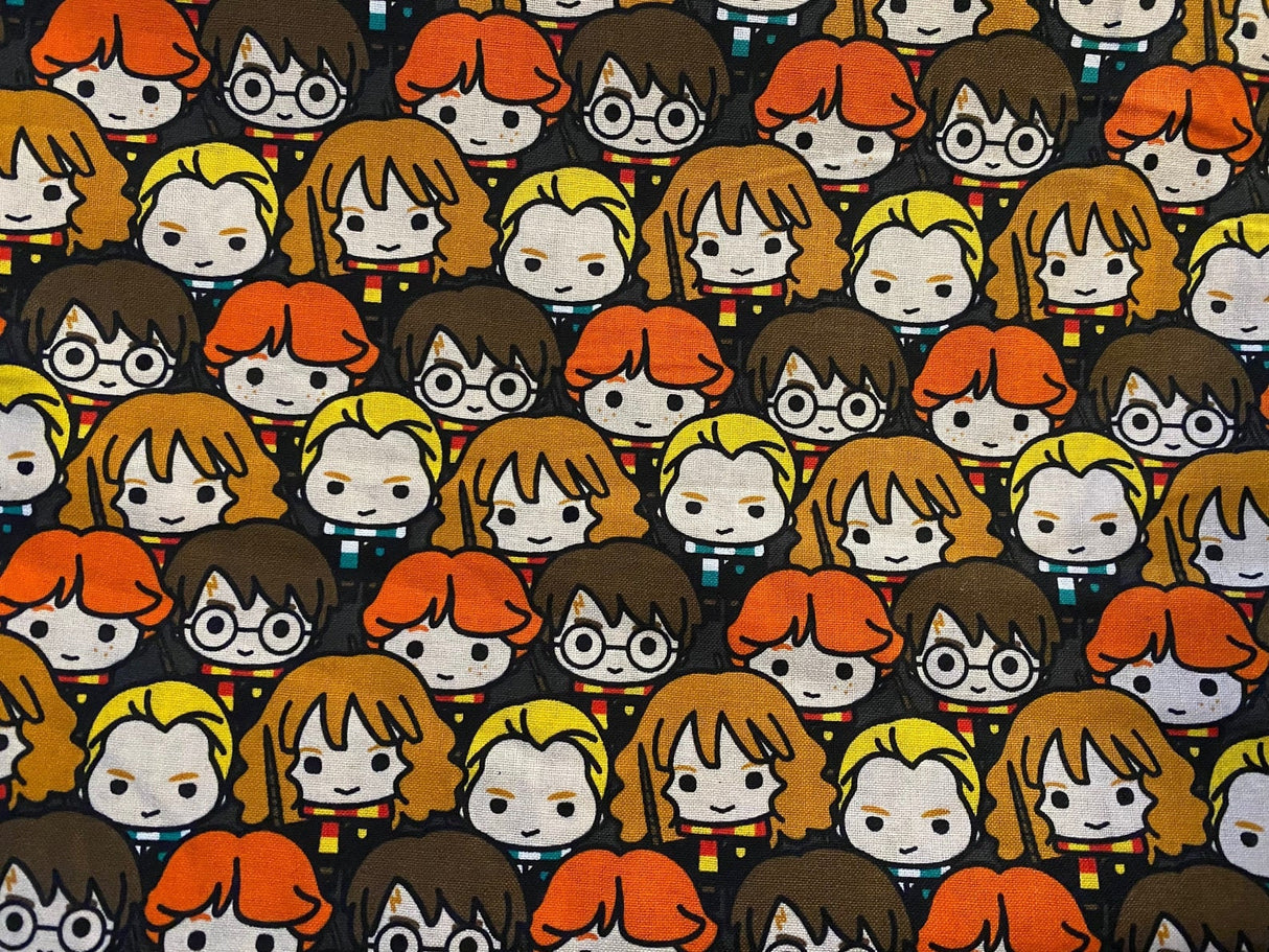 Quilting Cotton Harry Potter Kawaii Characters
