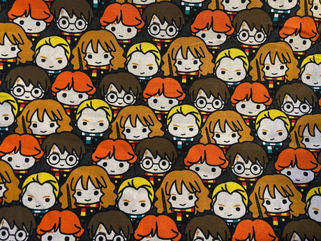 Quilting Cotton Harry Potter Kawaii Characters