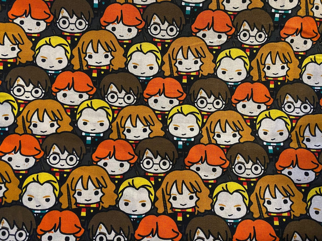 Quilting Cotton Harry Potter Kawaii Characters