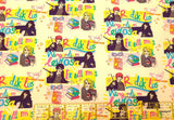 Quilting Cotton Harry Potter Magic Words Toss 100% Cotton