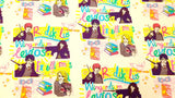 Quilting Cotton Harry Potter Magic Words Toss 100% Cotton