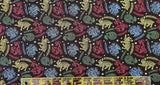 Quilting Cotton Harry Potter Mystical Houses 100% Cotton