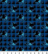 Flannel Fabric Harry Potter Plaid Patch Gryffindor Slytherin Hufflepuff Ravenclaw