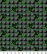 Flannel Fabric Harry Potter Plaid Patch Gryffindor Slytherin Hufflepuff Ravenclaw