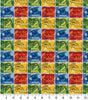 Quilting Cotton Harry Potter Watercolor Quidditch Blue