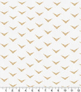 Quilting Cotton Harry Potter Quidditch Golden Metallic