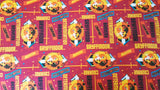 Quilting Cotton Harry Potter Gryffindor Ravenclaw Slytherin Hufflepuff 44" Wide