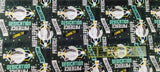 Quilting Cotton Harry Potter Gryffindor Ravenclaw Slytherin Hufflepuff 44" Wide