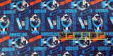 Quilting Cotton Harry Potter Gryffindor Ravenclaw Slytherin Hufflepuff 44" Wide