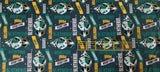 Quilting Cotton Harry Potter Gryffindor Ravenclaw Slytherin Hufflepuff 44" Wide