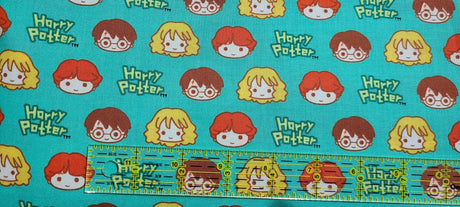 Quilting Cotton Harry Potter Kawaii Characters Fabric