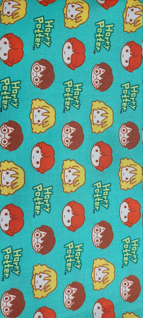 Quilting Cotton Harry Potter Kawaii Characters Fabric