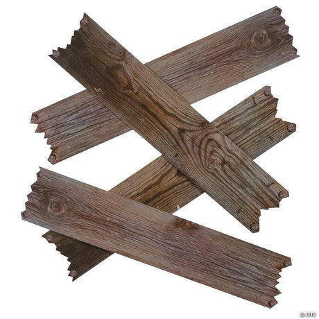 Haunted Window Boards Halloween Decor Set with Double-Sided Tape, for spooky Halloween party and home decor