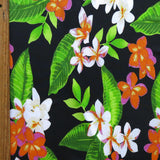 Swim Knit Nylon Spandex Hawaiian Life Floral