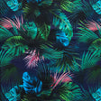 Swim Knit Nylon Spandex Hawaiian Nights Floral Print 4-Way Stretch UPF 50+