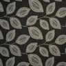 Charcoal Botanical Upholstery Fabric by the Yard