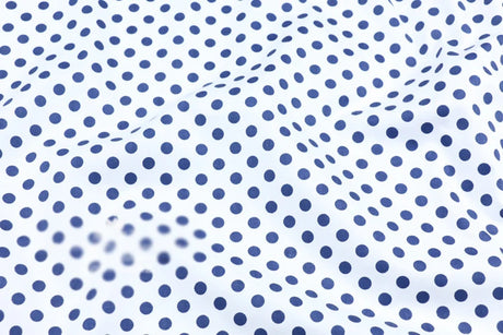 Dots Printed 100% Cotton Fabric by Meter, DIY Patchwork, Quilt Cloth, Bedding Blanket, Sheet, Pillow Decor, Fat Quilt, Tilda