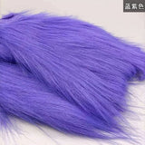 35Colours 12cm Imitation Plush Fur Fabric For DIY Photo Props chair decorative background Plush mat animal toy doll fabric