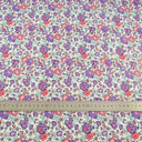 100% Cotton Fabric Pink Purple Pattern Floral Plain Printed Patchwork Cloth DIY Handmade Sewing fabrics in The Meter Needlework